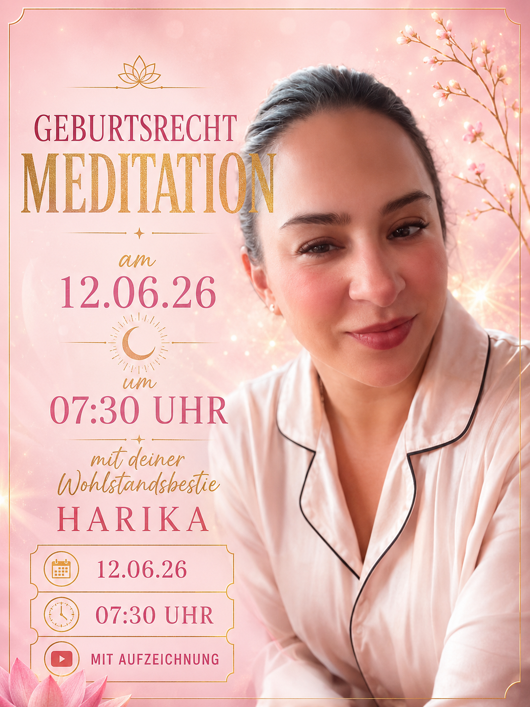 Geburtsrecht Meditation mit Harika
