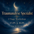Traumanalyse Spezialist Start 17.09.2026 & 18.09.2026/ 20:30Uhr Workshop - Limitierte Plätze