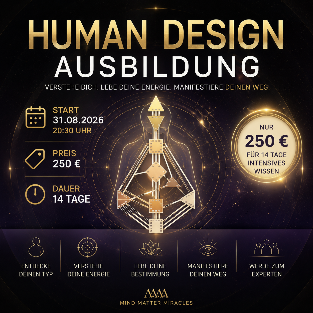 Human Design Programm Limitierte Plätze
