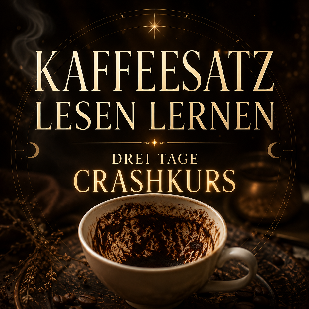 Kaffeesatz lesen lernen 3 Tage CrashKurs 09.10 - 11.10.-20:30Uhr
