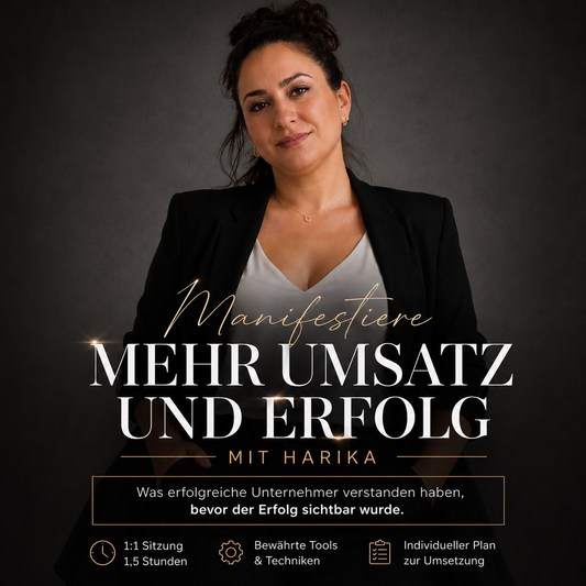 Manifestiere mehr Umsatz und Erfolg - Harika