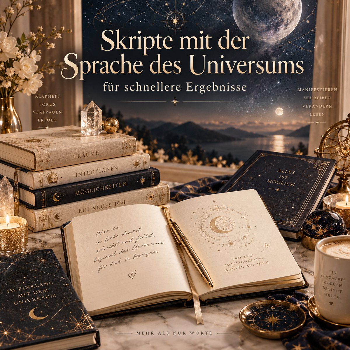Skripte mit der Sprache des Universums - Für schnellere Ergebnisse 04.10 um 20:30 Uhr
