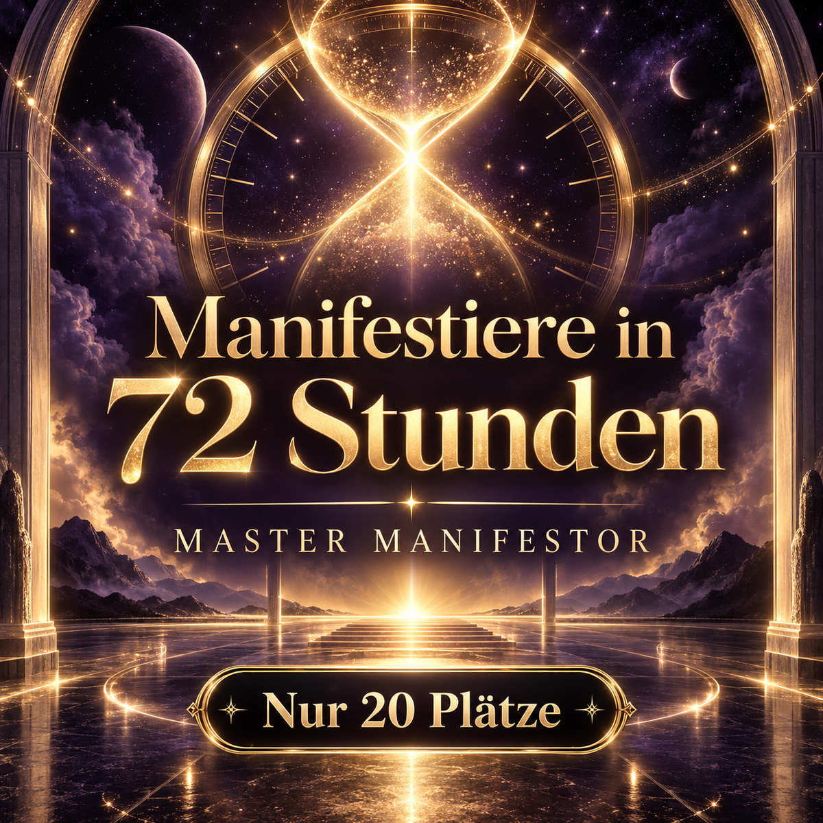 Manifestiere in 72 Std - Master Manifestor (nur 20 Plätze) 09.10. 20:30Uhr