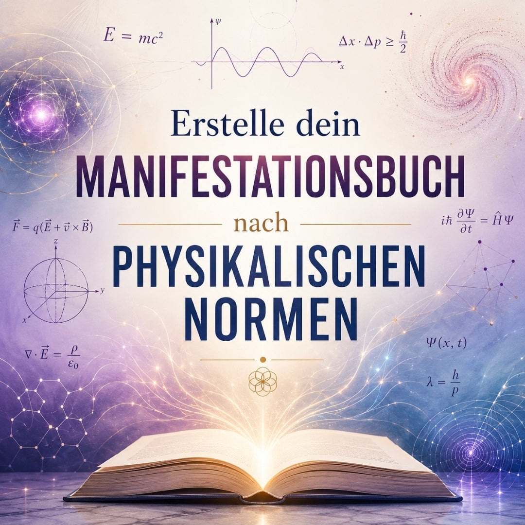 Erstelle dein Manifestationsbuch nach physikalischen Normen 08.08.2026/ 20:30Uhr